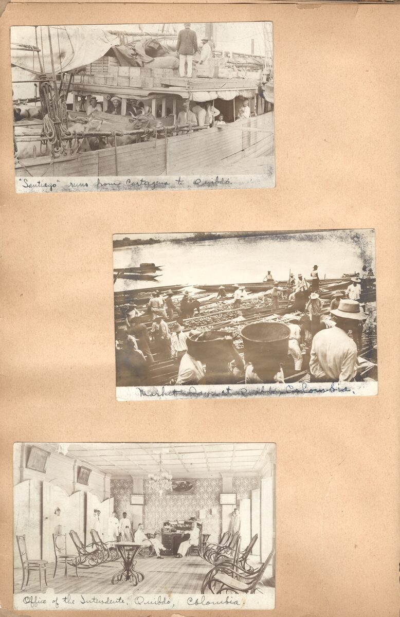 Álbum de fotos - N.C. Marshall - tomadas en Colombia, 1910s-1950s - Colección de la familia Marshall, Sun Prairie, Wisconsin